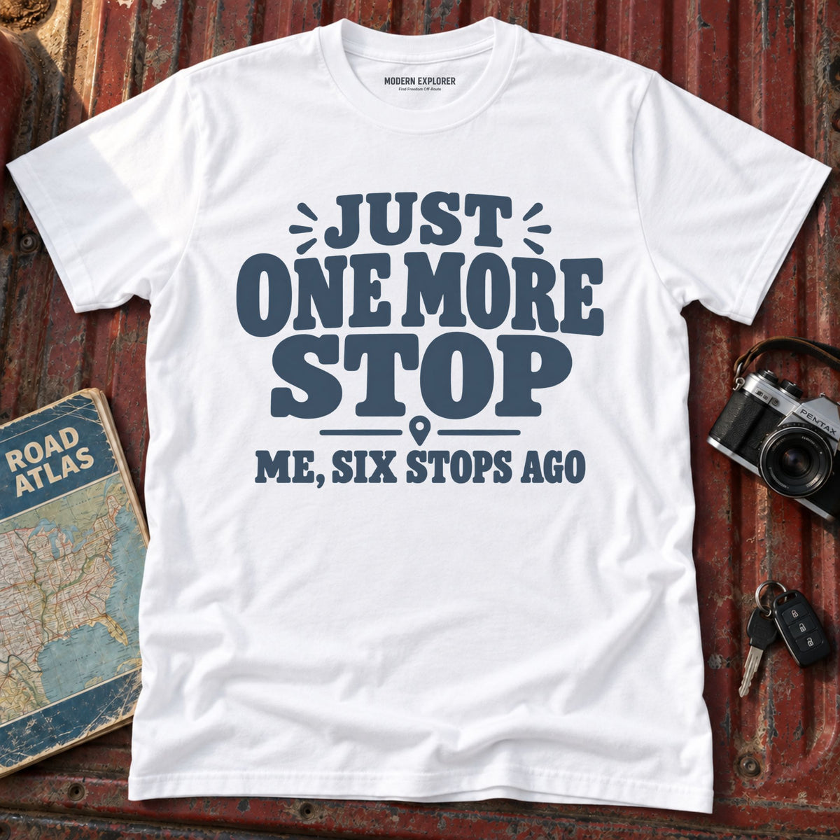 "Just One More Stop" Graphic Tee