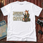"Adventure After Coffee" Graphic Tee
