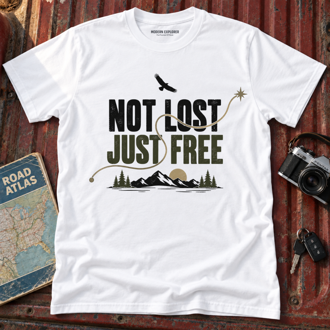 Not Lost Just Free T-Shirt
