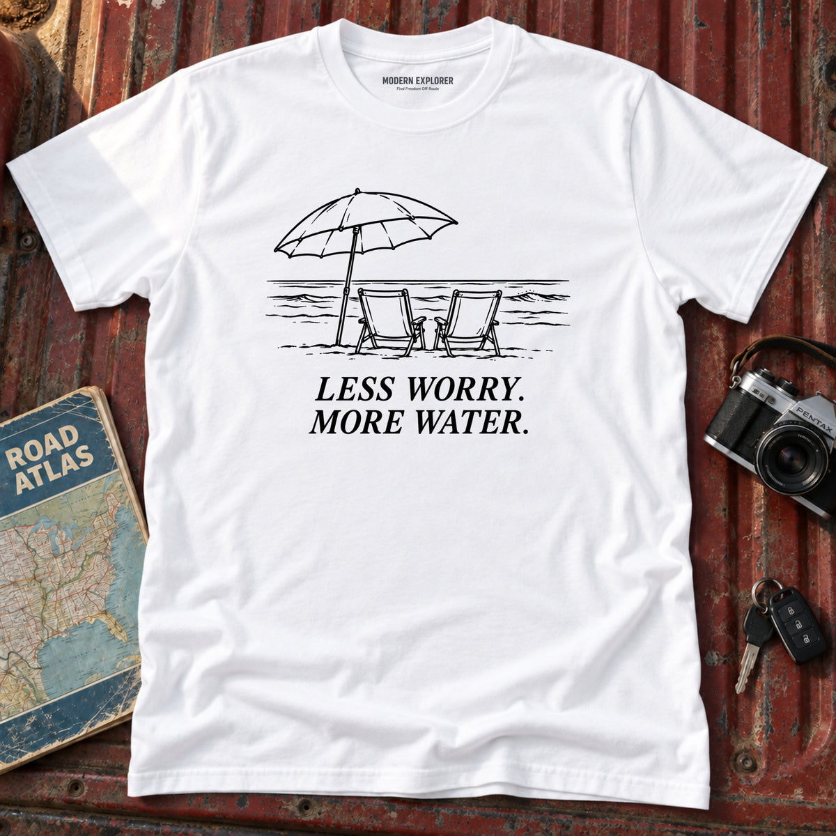 Less Worry Beach Tee