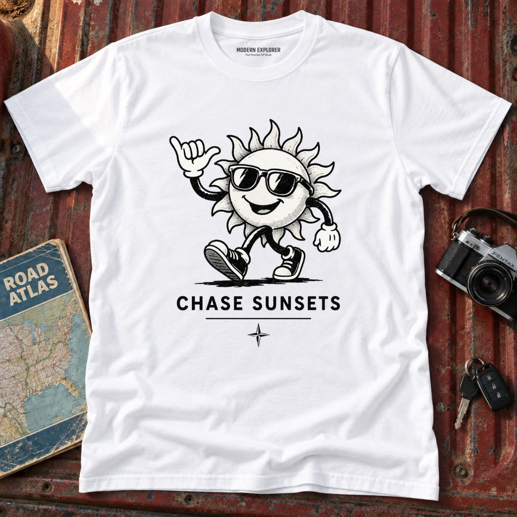 "Chase Sunsets" Graphic T-Shirt