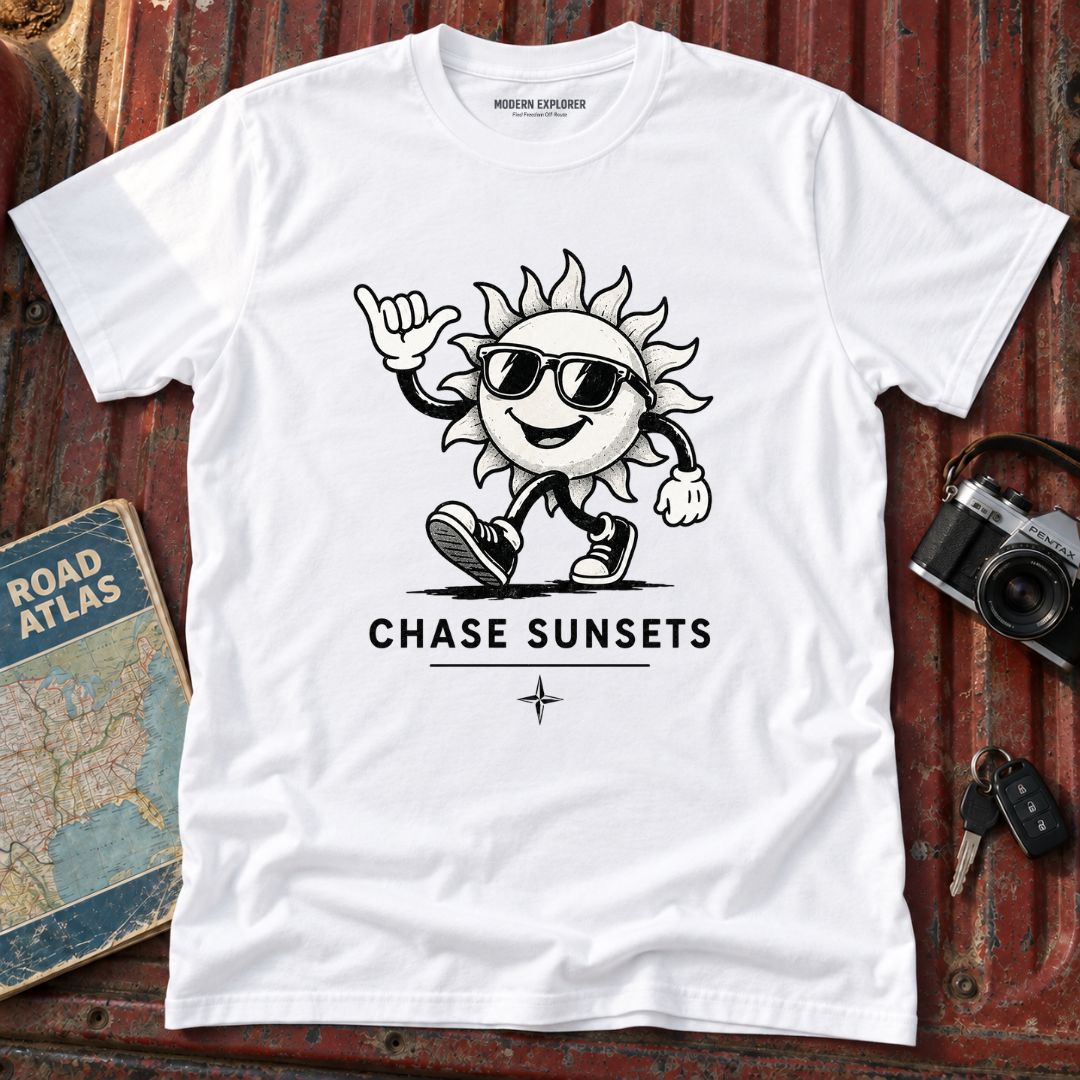 "Chase Sunsets" Graphic T-Shirt