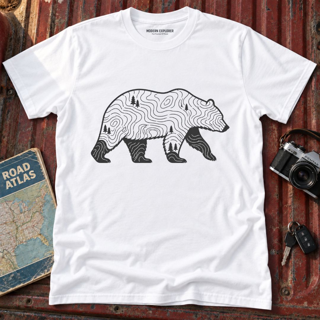Bear Unmapped Adventure Tee