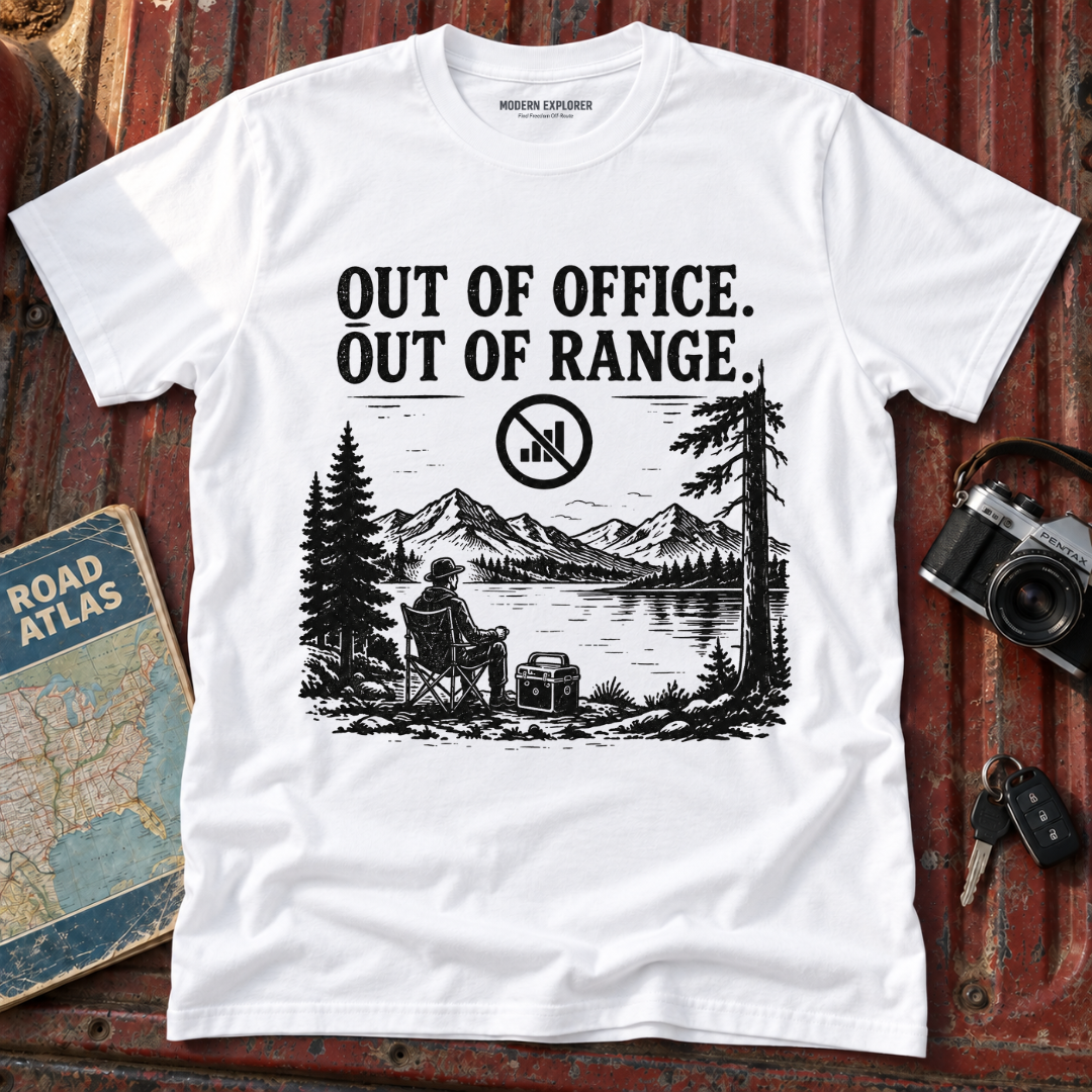 Out of Office Out of Range T‑Shirt