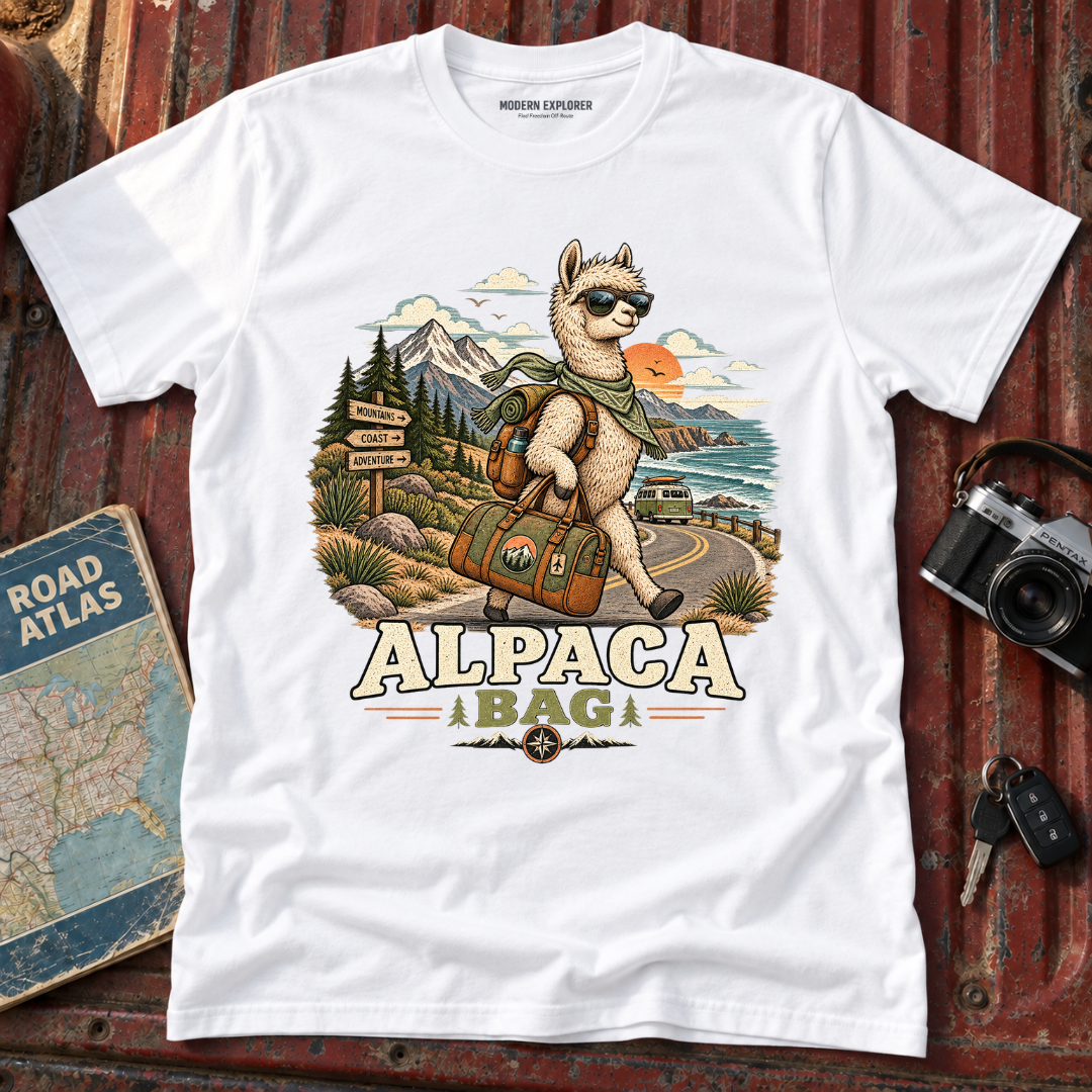 Alpaca Bag Adventure Tee