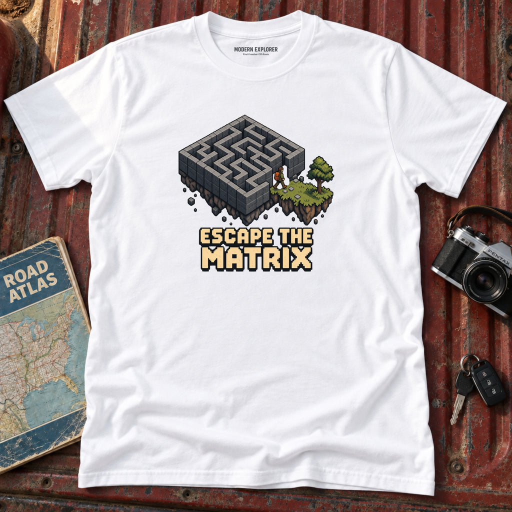 Matrix Maze Graphic Tee