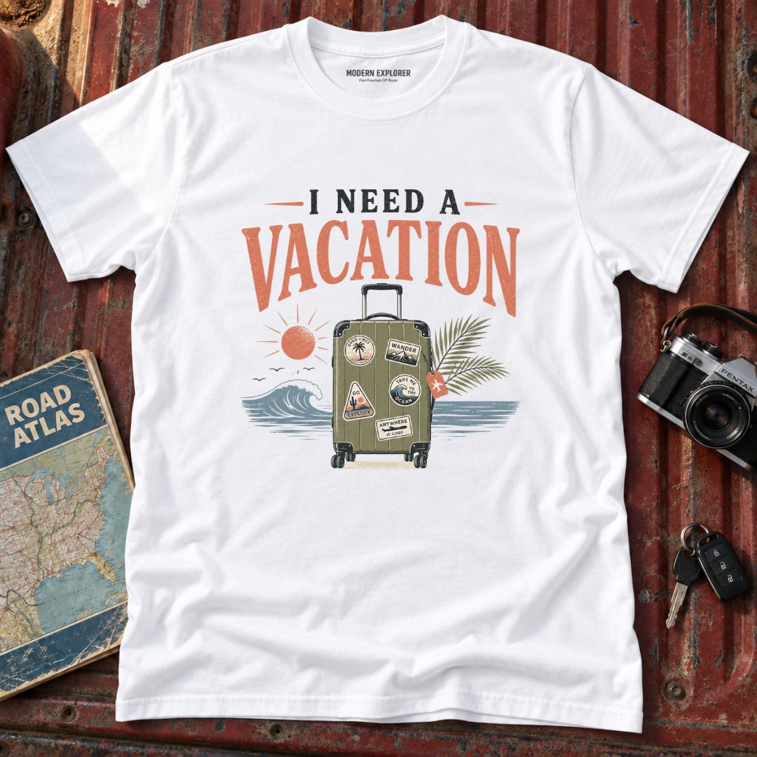 I Need a Vacation Graphic Tee