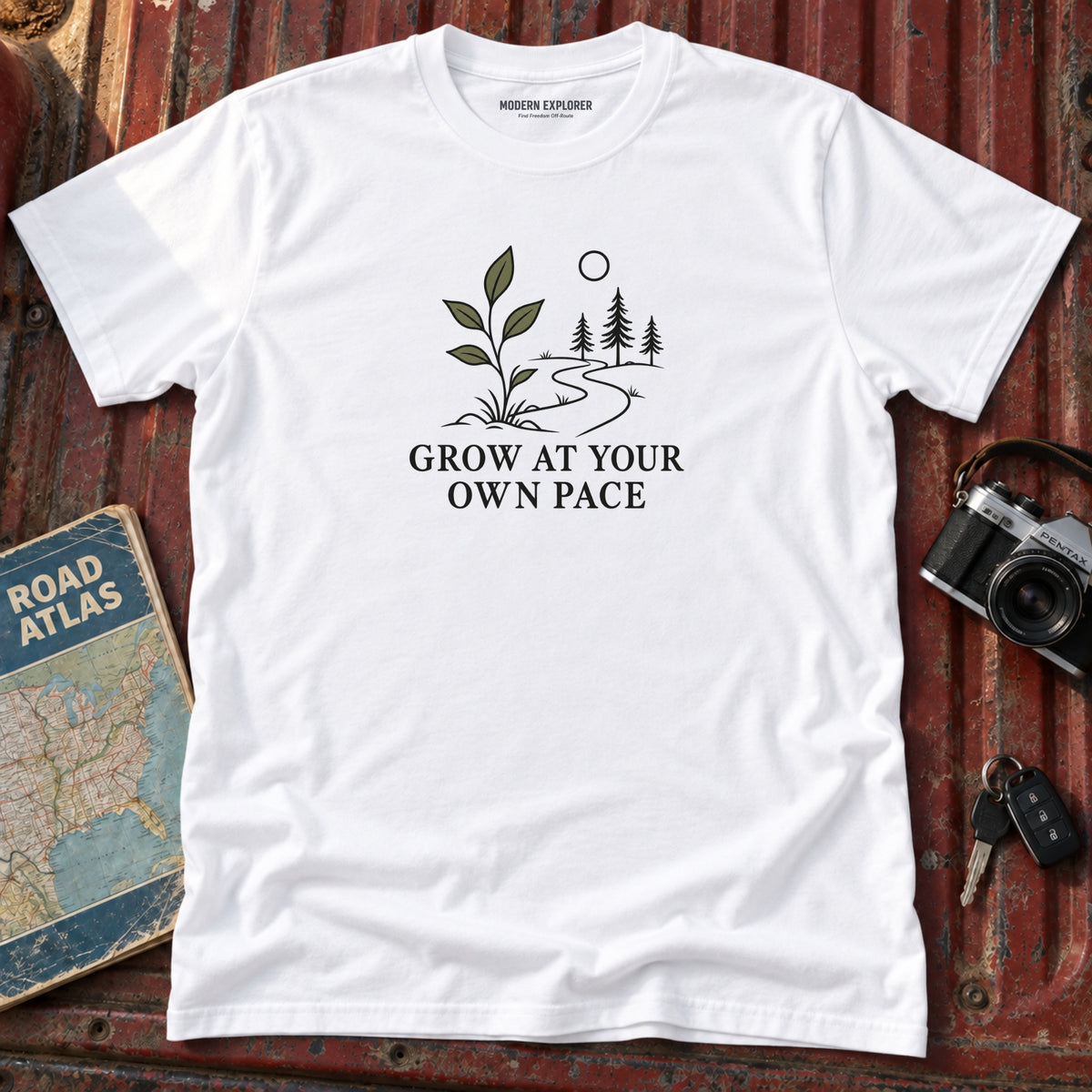 "Grow at Your Own Pace" Tee