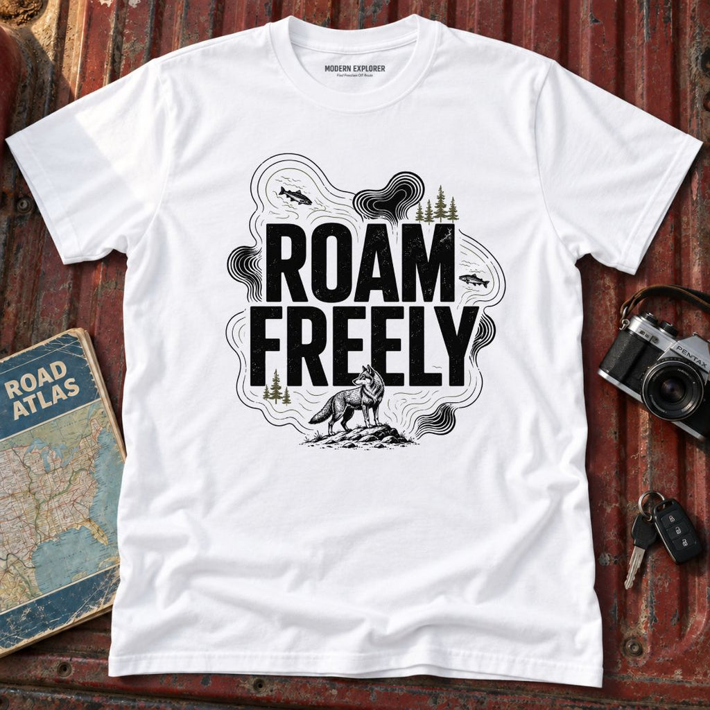 Roam Freely Adventure Graphic