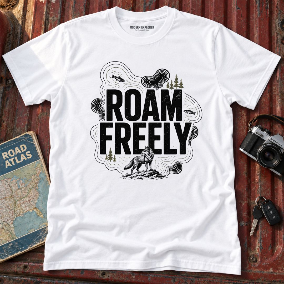 Roam Freely Adventure Graphic