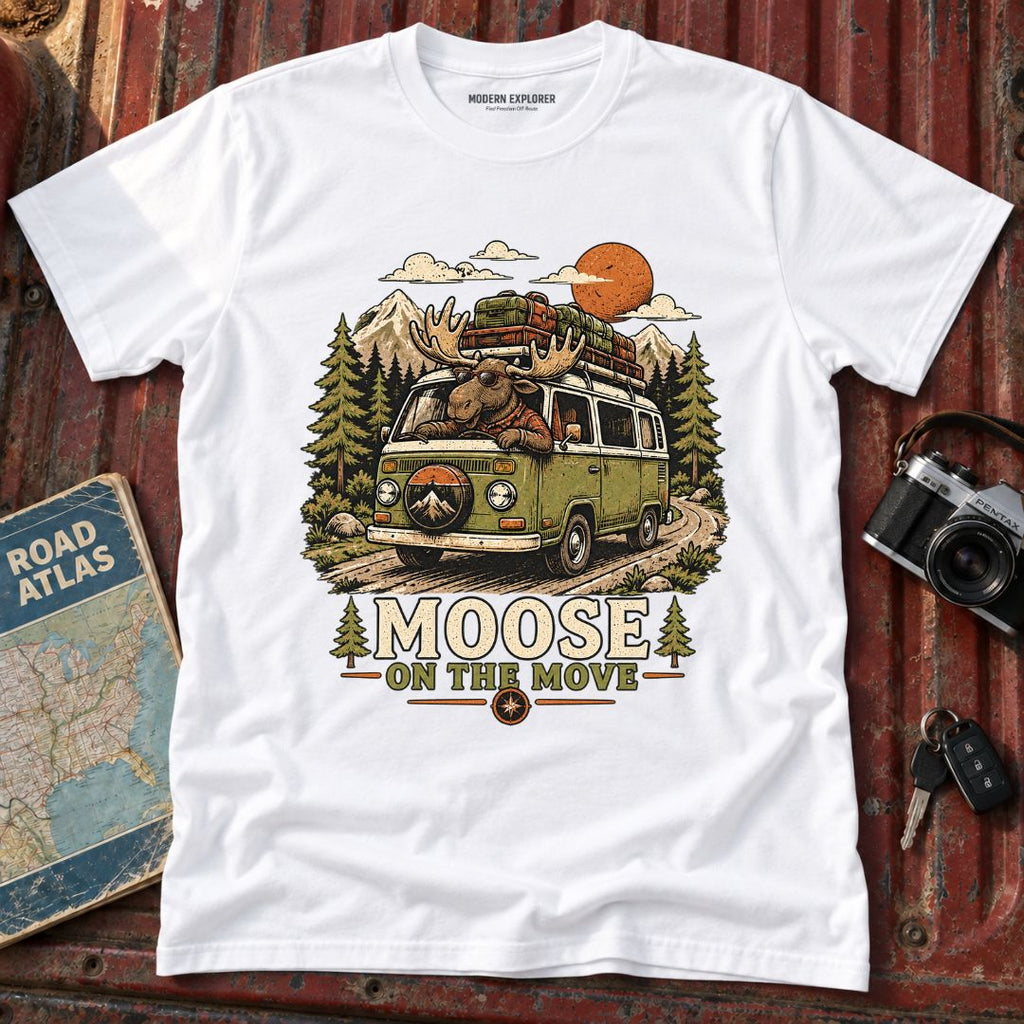 Moose On The Move T-Shirt