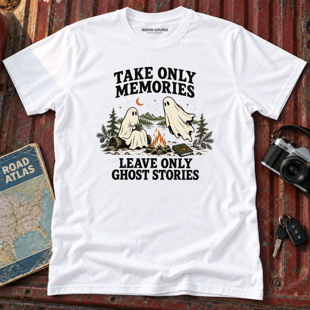 "Take Only Memories Leave Only Ghost Stories" Graphic Tee