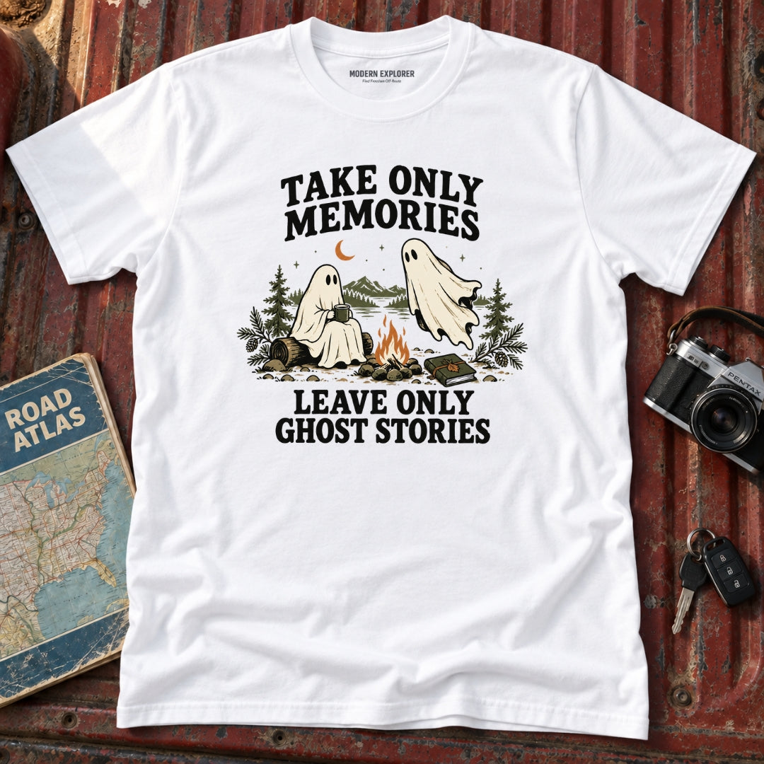 "Take Only Memories Leave Only Ghost Stories" Graphic Tee