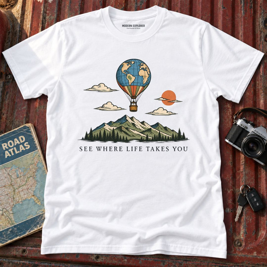 'See Where Life Takes You' Travel Tee