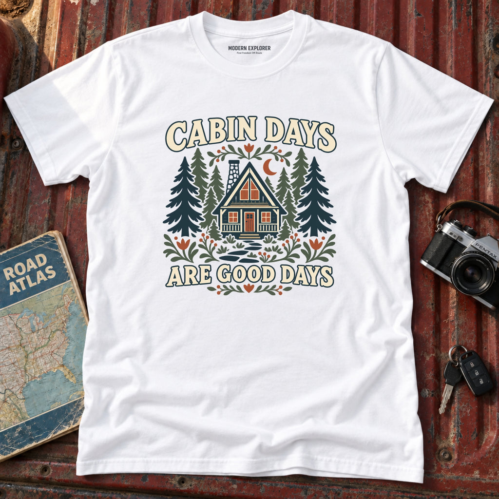 'Cabin Days are Good Days' Graphic Tee