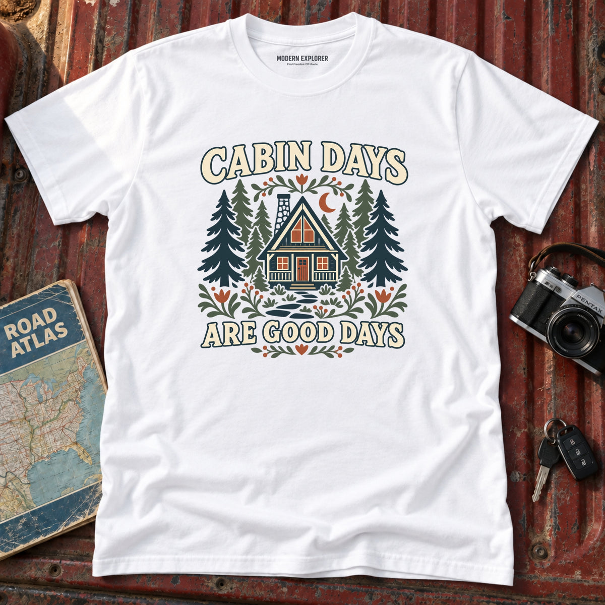 'Cabin Days are Good Days' Graphic Tee