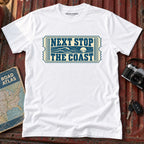 'Next Stop The Coast' Graphic Tee