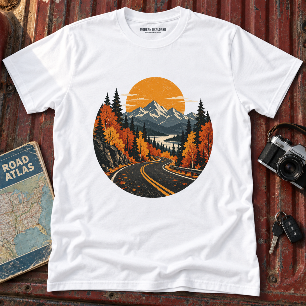 Fall Scenic Sunset T-Shirt