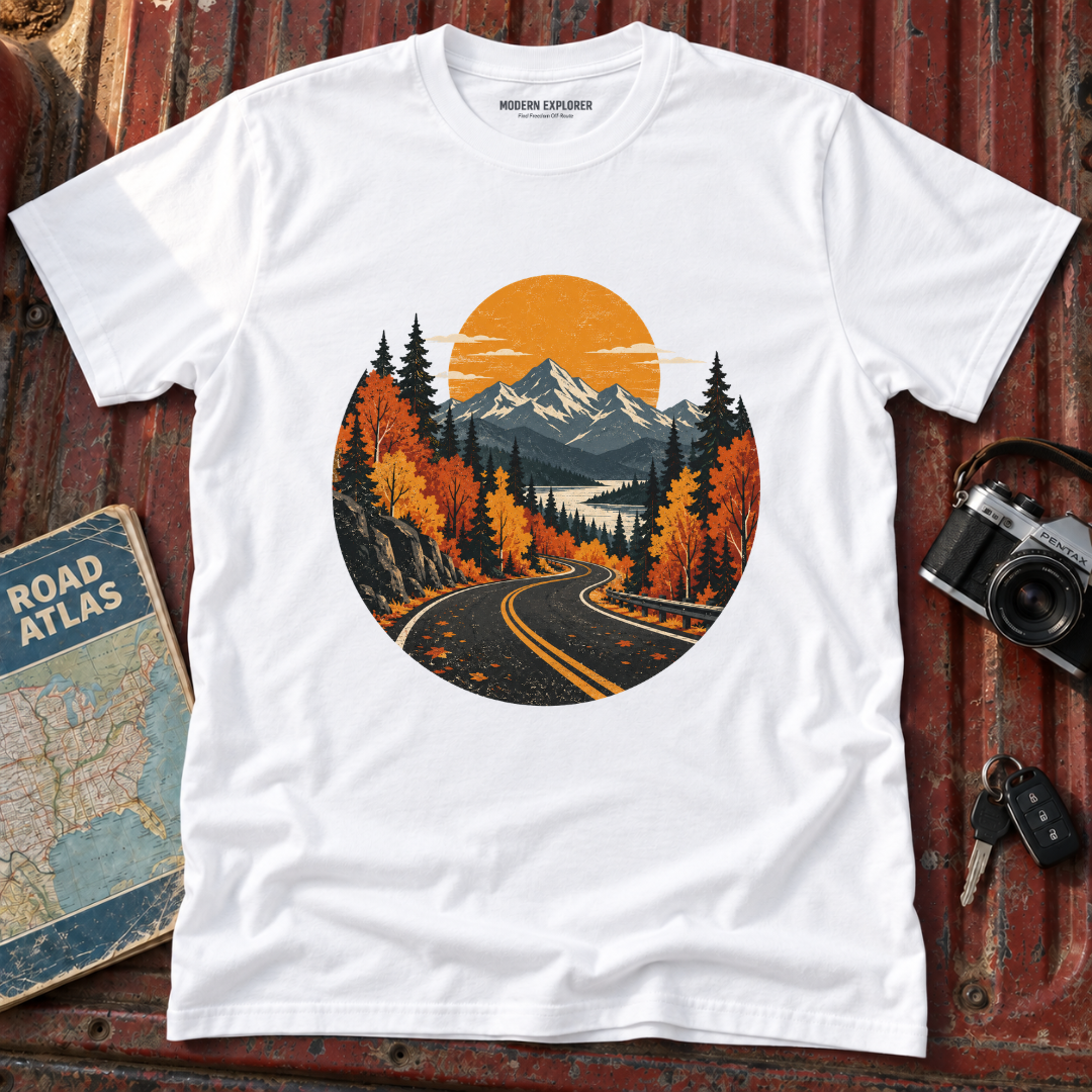 Fall Scenic Sunset T-Shirt