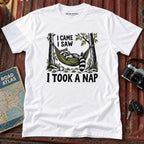 "I Came I Saw I Took a Nap" Graphic Tee