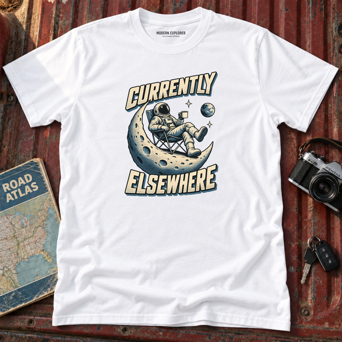 Currently Elsewhere Astronaut Tee