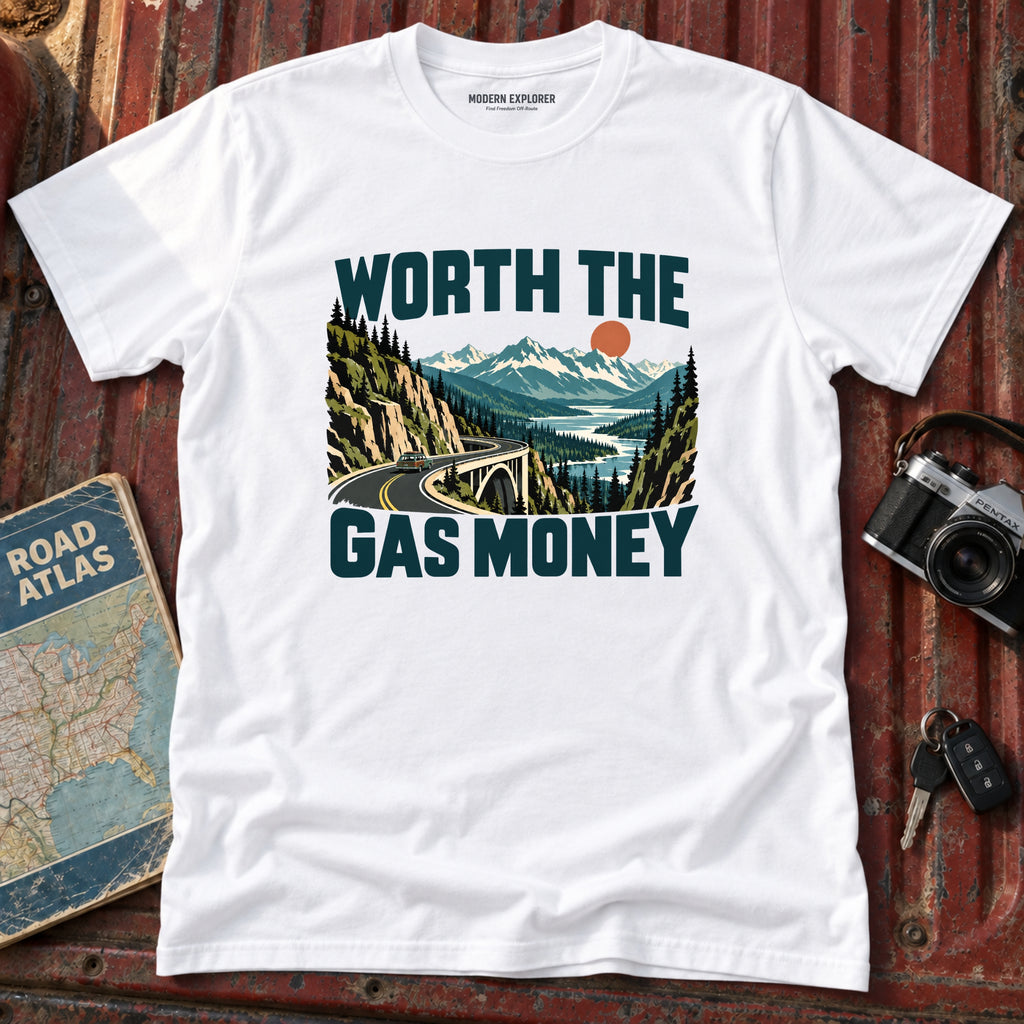"Worth The Gas Money" Adventure Tee