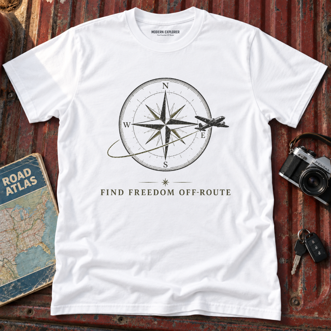 Find Freedom Off Route Travel Tee