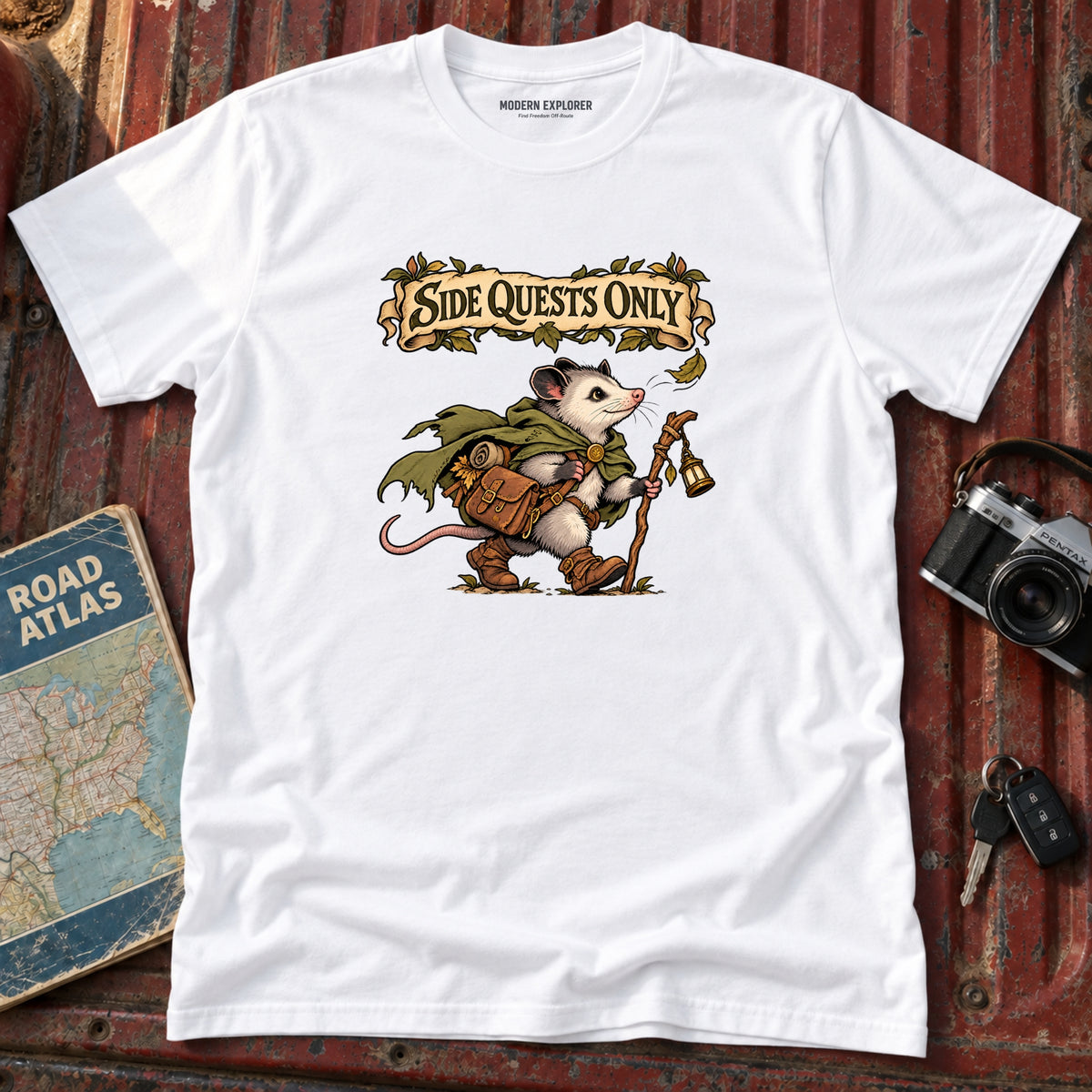 "Side Quests Only" Graphic Tee