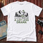"A Little Fresh Air A Lot Less Drama" Graphic Tee