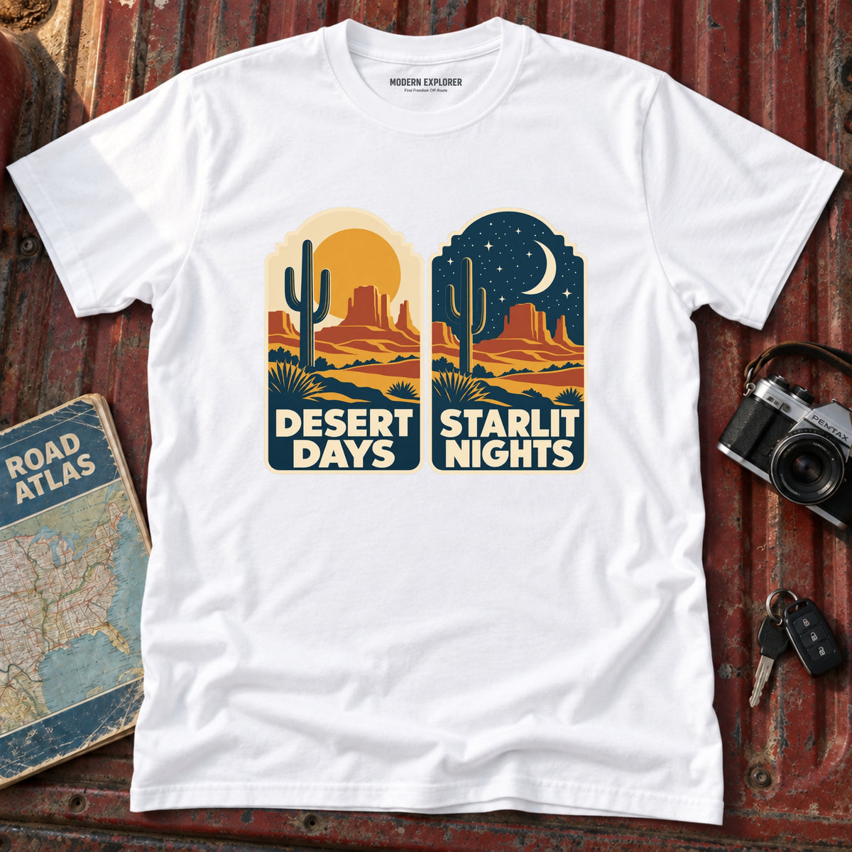 'Desert Days Starlit Nights' Graphic Tee