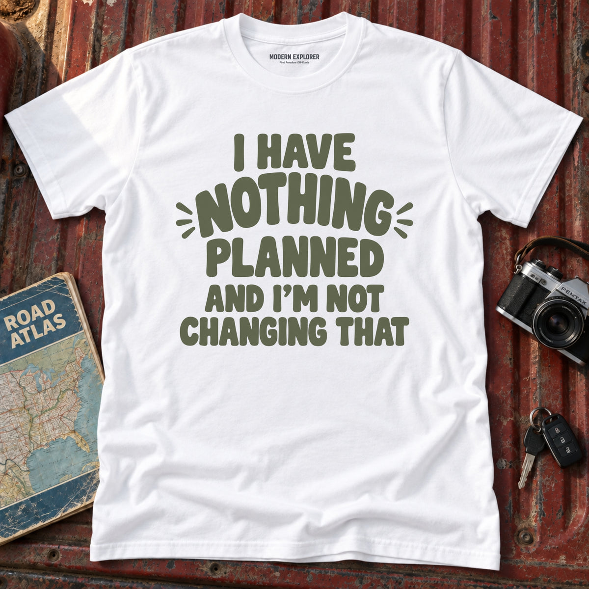 "I have Nothing Planned and I'm Not Changing That" Graphic Tee
