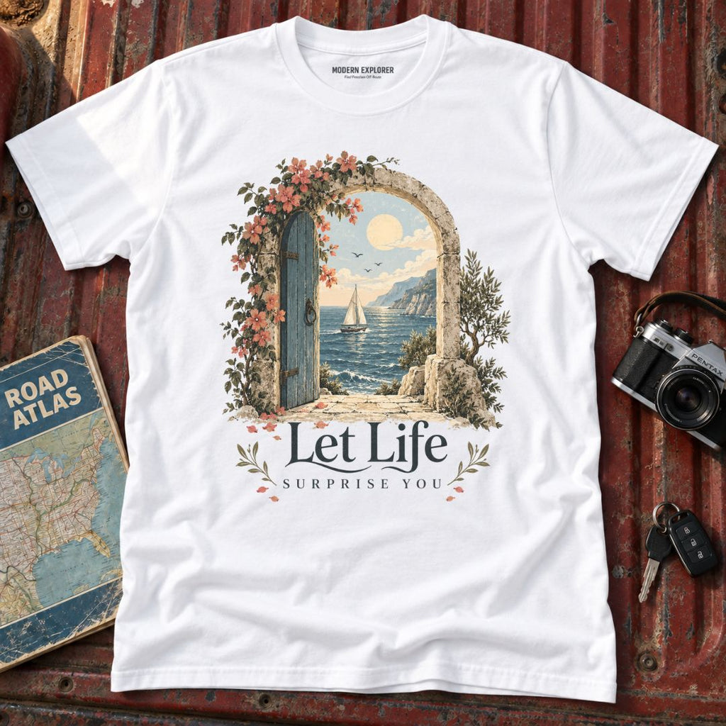 "Let Life Surprise You" Graphic Tee
