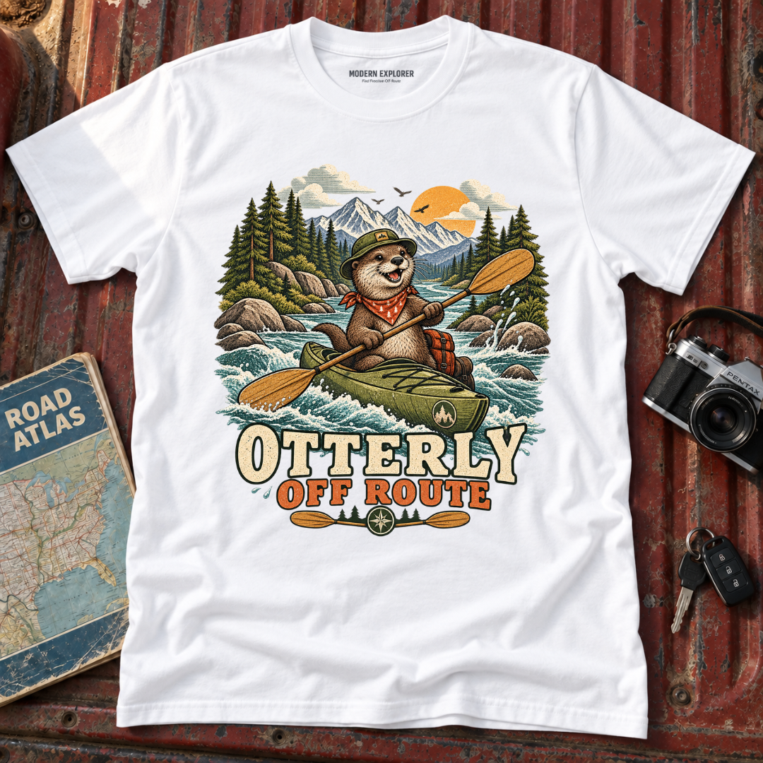 Otterly Off Route Graphic Tee