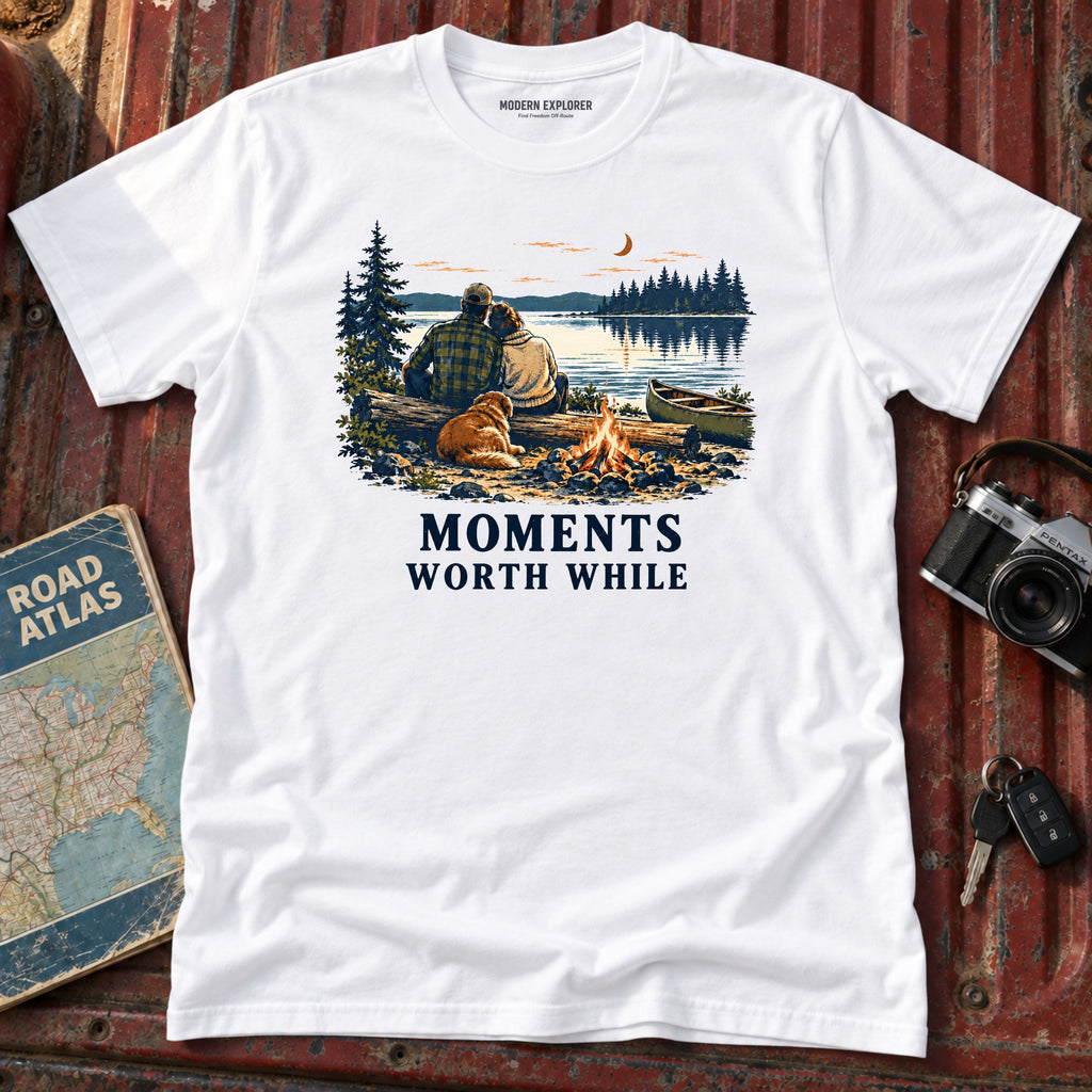 "Moments Worth While" Beach Tee