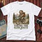 "Taking the Slow Route" Outdoor Adventure Tee