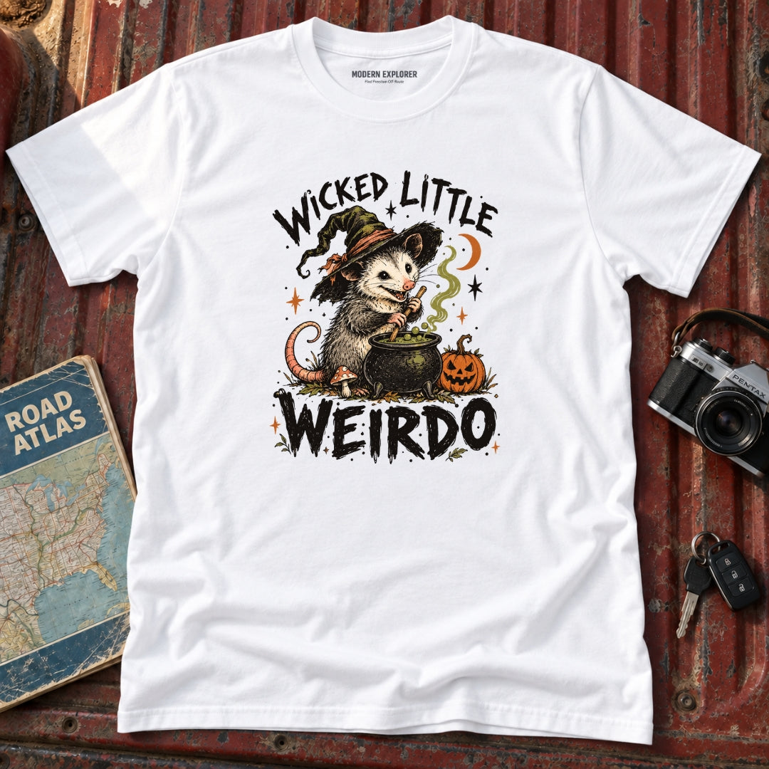 "Wicked Little Weirdo" Halloween Graphic Tee