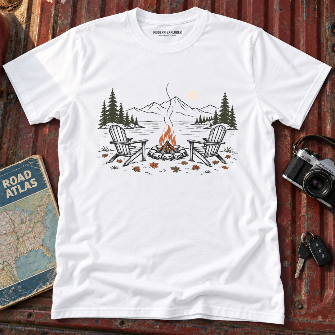 Campfires and Good Company Tee