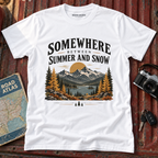 Somewhere Between Summer and Snow Tee